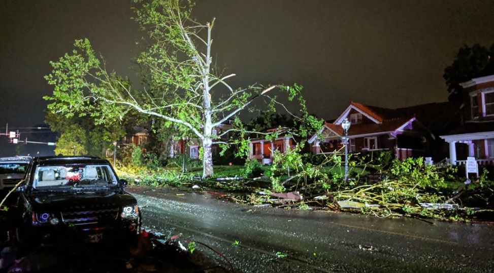 PHOTO Entire Street Destroyed By Jefferson City Tornado