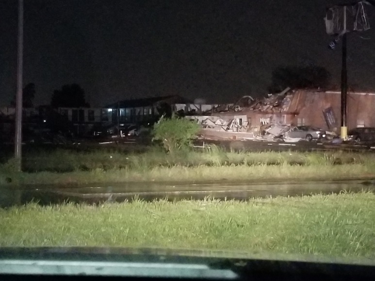 PHOTO Extended Stay Hotel And Car Dealership Destroyed Totally By Tornado