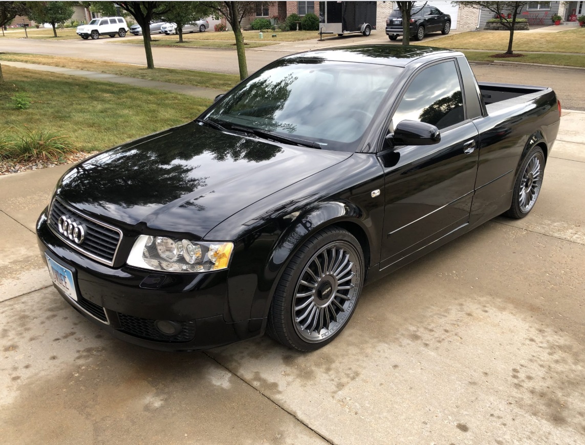 PHOTO Audi A4 Converted Into A Truck