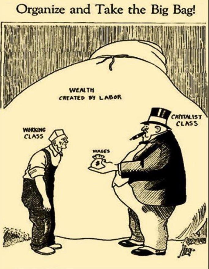 PHOTO Cartoon Showing Why The Working Class Is Always Screwed No Matter Who Is President