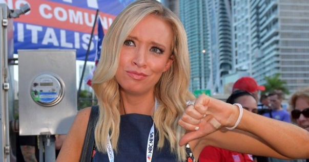 PHOTO Kayleigh McEnany Making A Thumbs Down