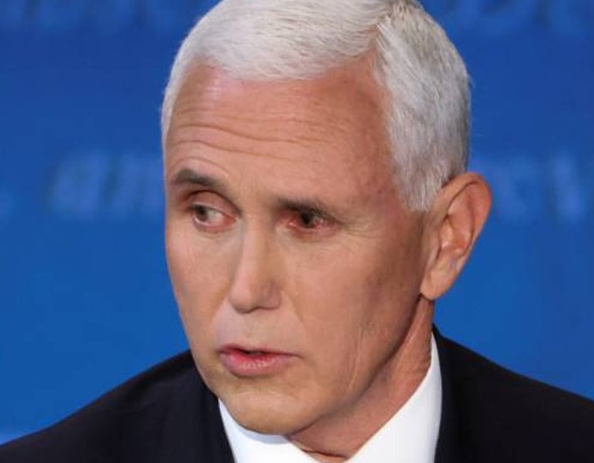 PHOTO Mike Pence Has Pink Eye