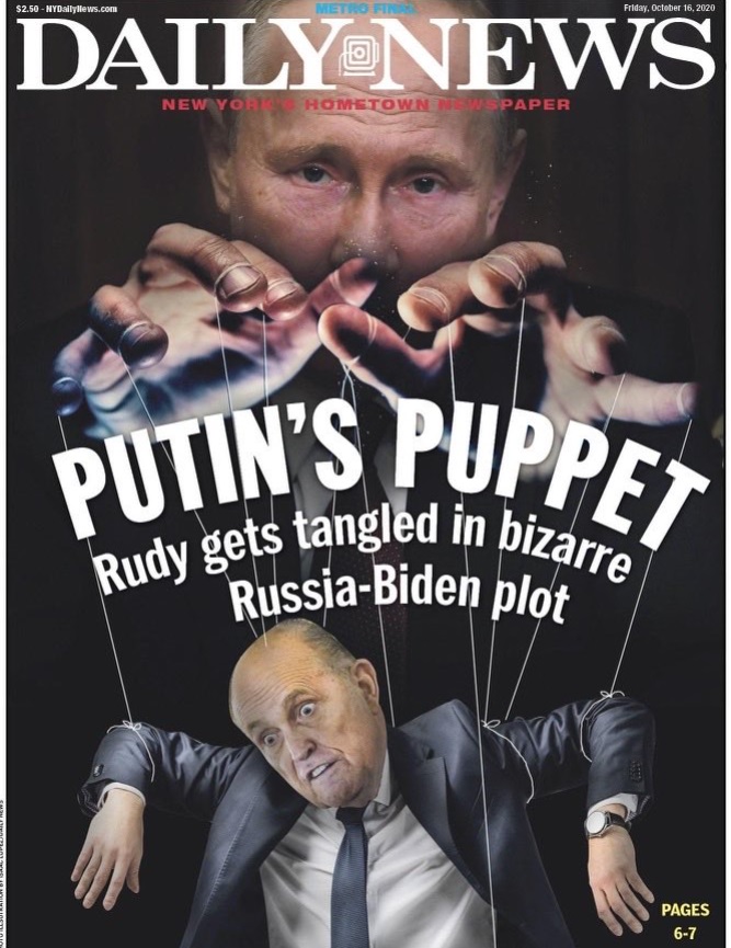 PHOTO Putin's Puppet Rudy Giuliani