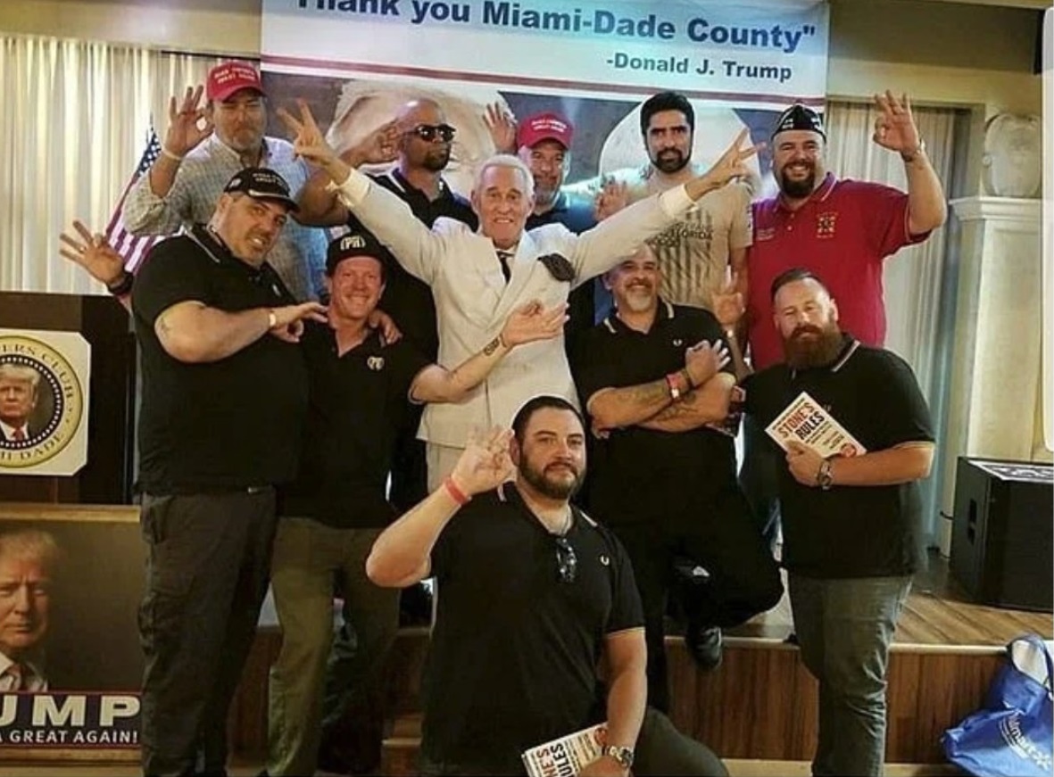 PHOTO Trump Supporters With The Proud Boys In Miami