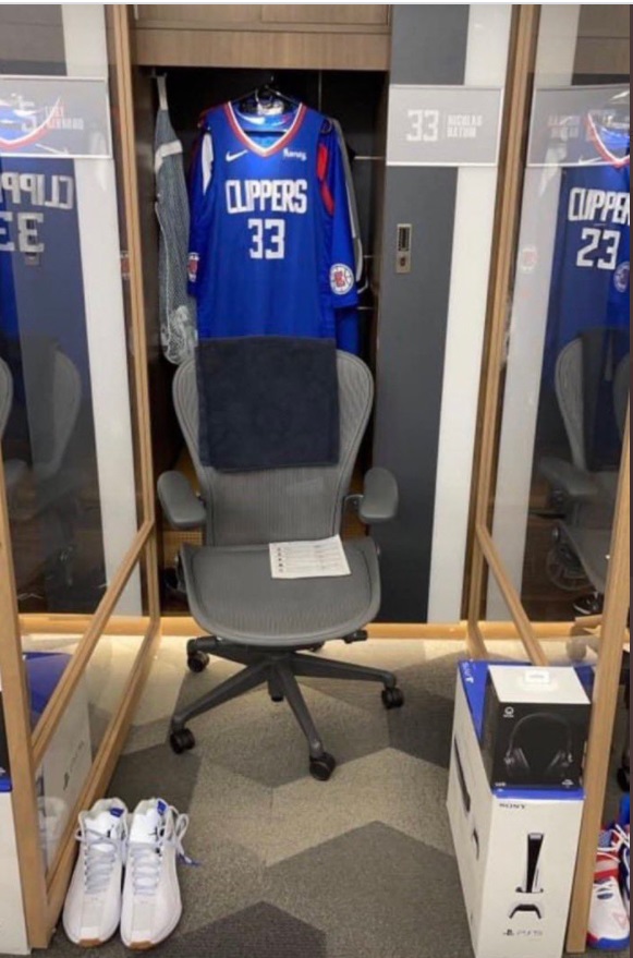 PHOTO Clippers Players Got Playstation 5's In Their Lockers Before Season Started