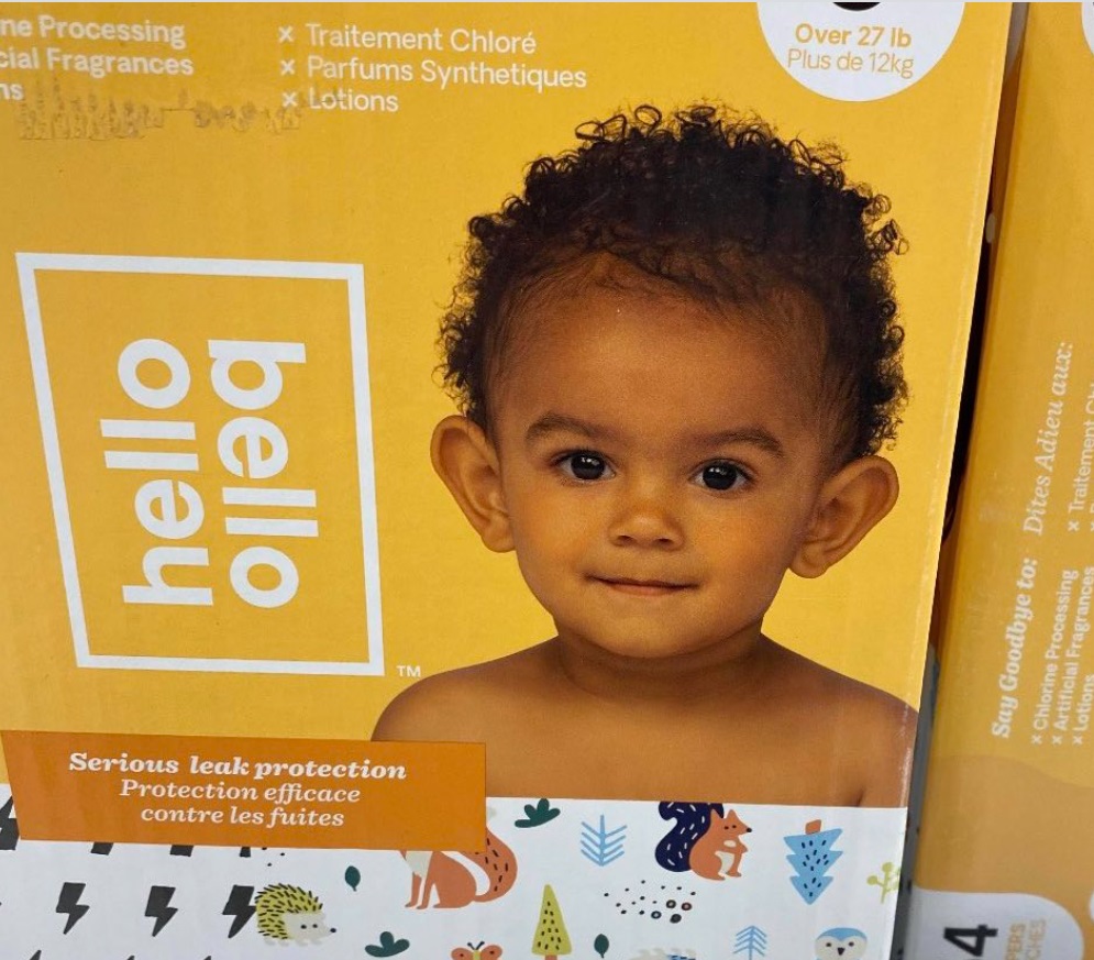 PHOTO Kid On Diapers Box Looks Exactly Like Trae Young