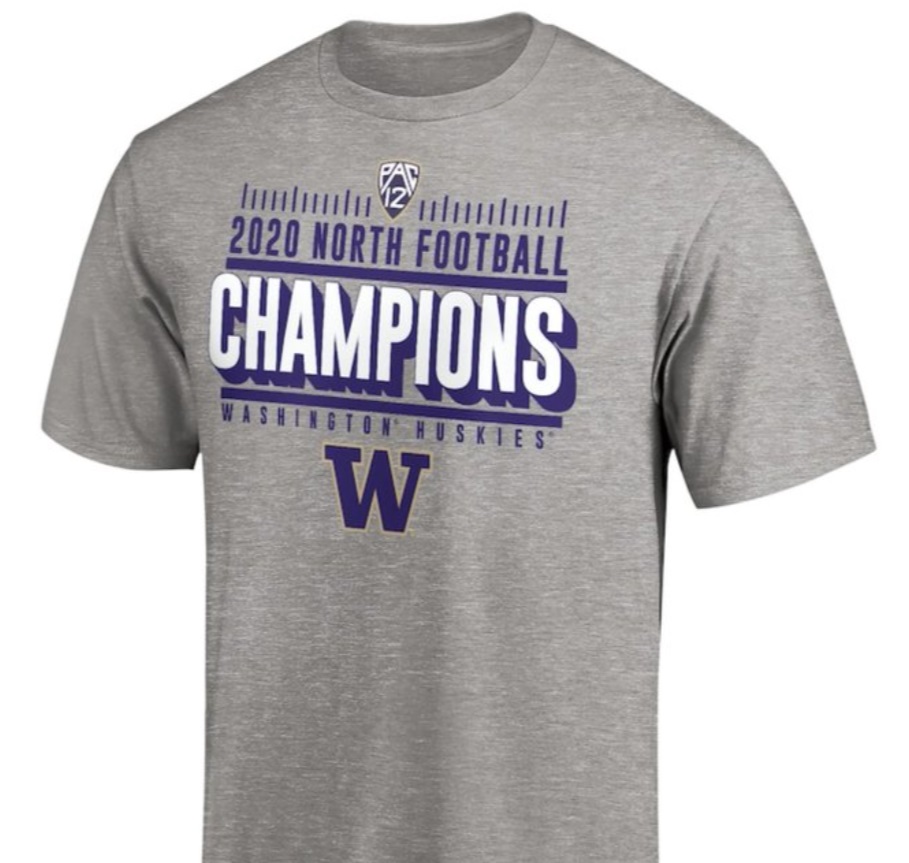 PHOTO PAC-12 Put Out Washington Huskies 2020 Conference Champions Shirts Even Though Oregon Won