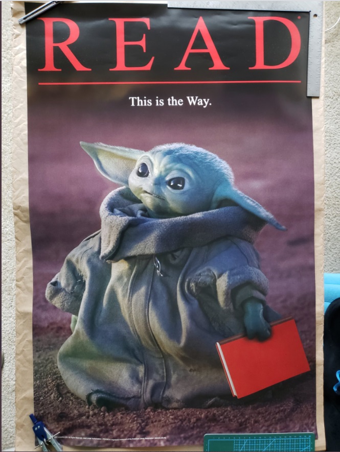 PHOTO Read This Is The Way Baby Yoda Poster