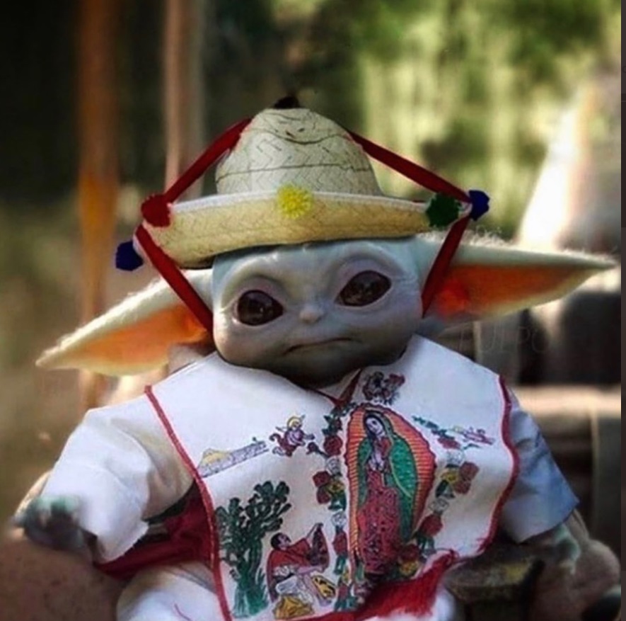 PHOTO What Baby Yoda Would Look Like If He Lived With A Family Of Mexicans