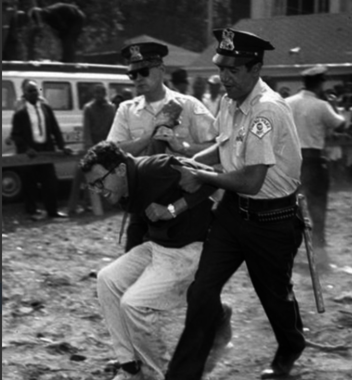 PHOTO Bernie Sanders Being Dragged Away By The Police