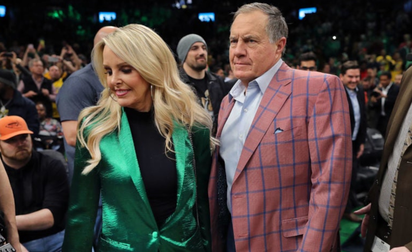 PHOTO Bill Belichick Wearing The Fanciest Suit He Owns At TD Garden