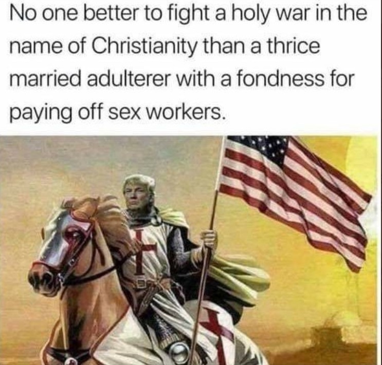 PHOTO Donald Trump None Better Than To Fight A Holy War Meme