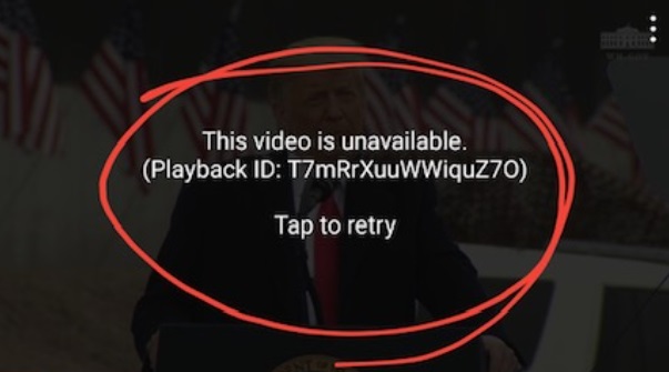 PHOTO Donald Trump's Remarks From Visit To Alamo Texas Removed From Youtube