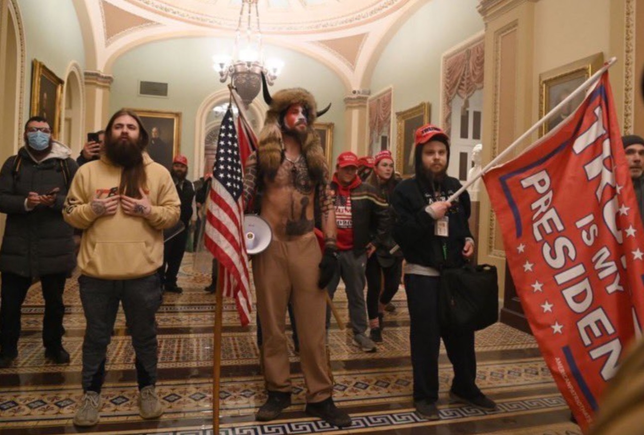 PHOTO Dozens Of Trump Supporters Breach Capitol Building