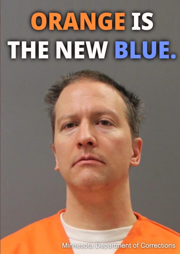 PHOTO Orange Is The New Blue Derek Chauvin Meme