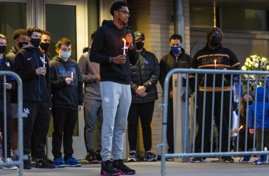 PHOTOS Of Candlelight Vigil Held For Terrence Clarke 