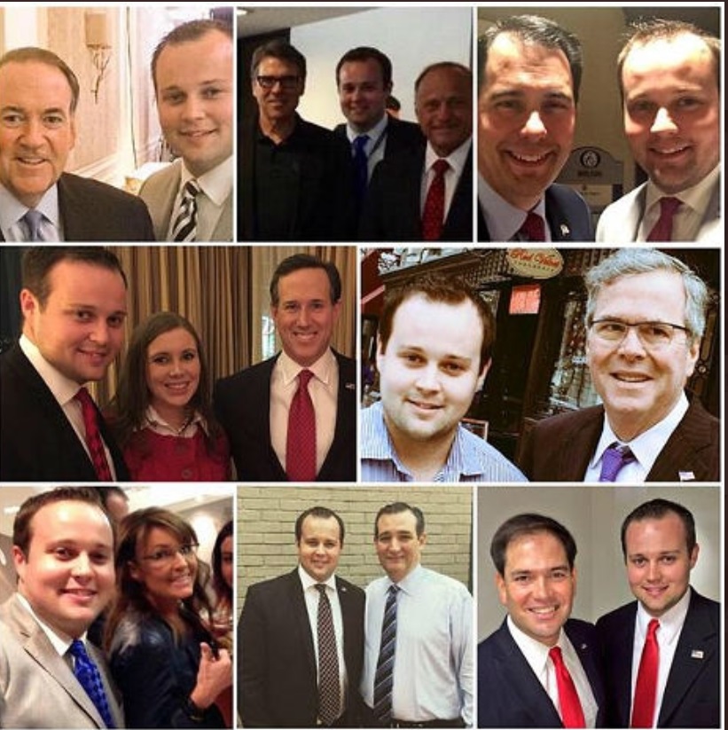 PHOTO All Of Josh Duggar's Interesting Friends Including Sarah Palin