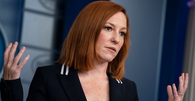 PHOTO Jen Psaki Showing Some Skin During Press Briefing