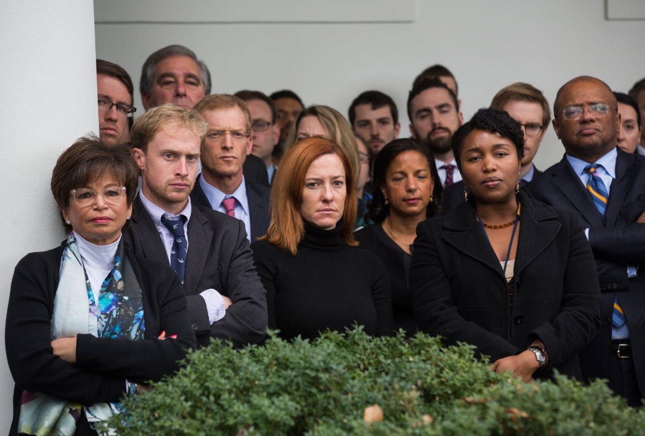 PHOTO Jen Psaki's Face On November 9 2016 Says It All After Trump Beat Hillary She Was Steaming