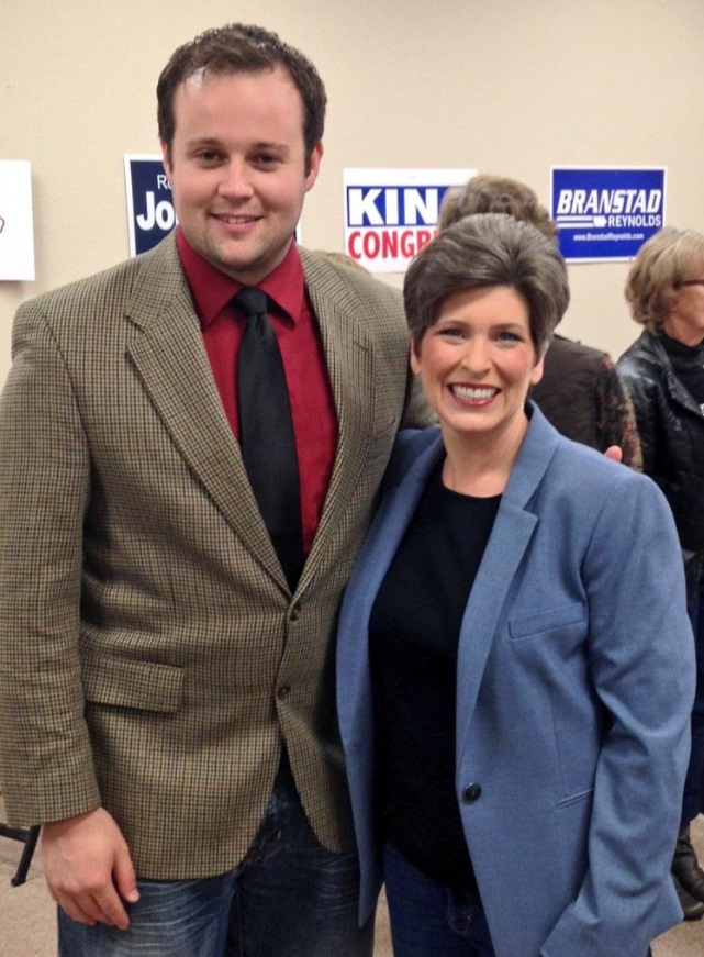 PHOTO Joni Ernst And Josh Duggar Are Good Friends