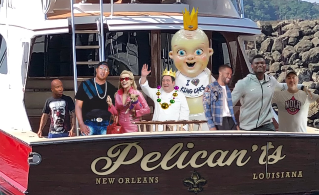 PHOTO New Orleans Pelicans Gone Fishing 2021