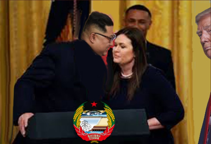 PHOTO Sarah Sanders Enjoying Kim Jong-Un's Company