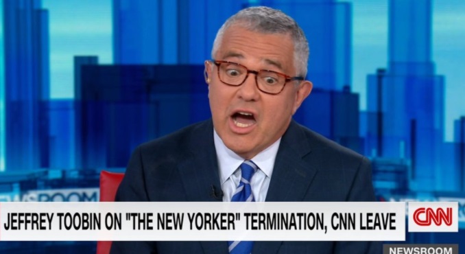 PHOTO Jeffrey Toobin Making Moronic Face While Explaining He Was A Moron For Zoom Call Incident