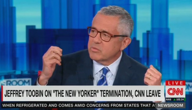 PHOTO Jeffrey Toobin Putting His Hands Where We Can See Them