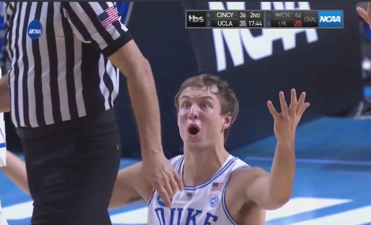 PHOTO Luke Kennard Trying To Defend Donovan Mitchell Meme