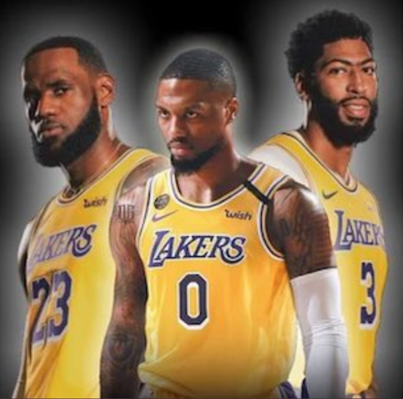 PHOTO What The Lakers Will Look Like In 2022 With Damian Lillard