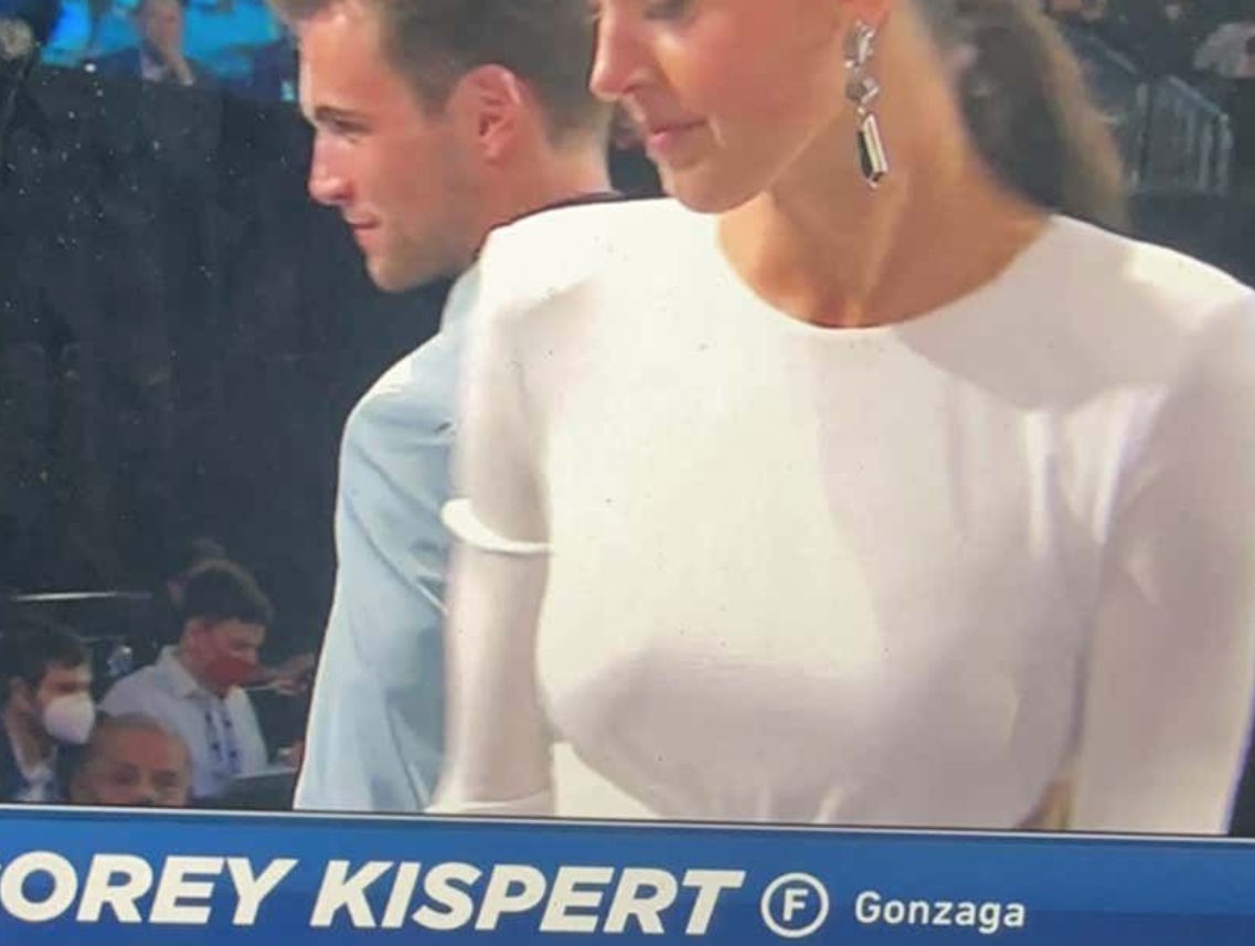 PHOTO Corey Kispert's Girlfriend Knows She Has Secured The Bag