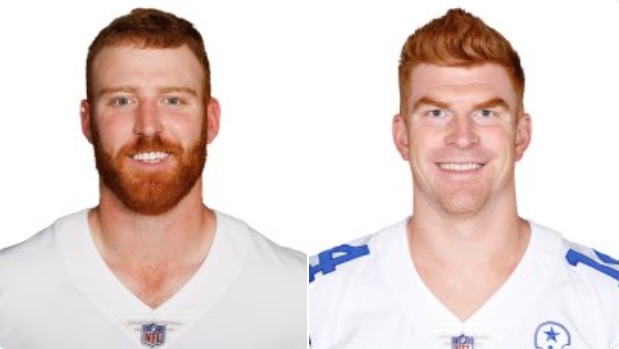 PHOTO Cooper Rush Looks Like The Actor Who Plays Andy Dalton In A Movie About Dak Prescott