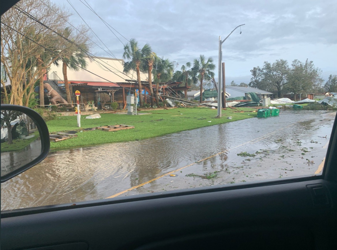 PHOTO Damage On Carrollwood Near Riverlands Shopping Cente And La Carreta Is So Bad It Makes LaPlace Look Unrecognizable 