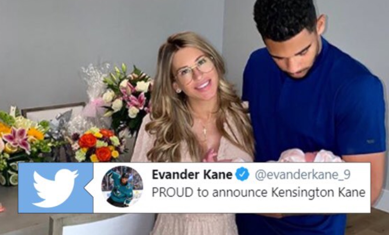 PHOTO Evander Kane's Wife Was Happy To Have His Baby At The Time But Not Anymore