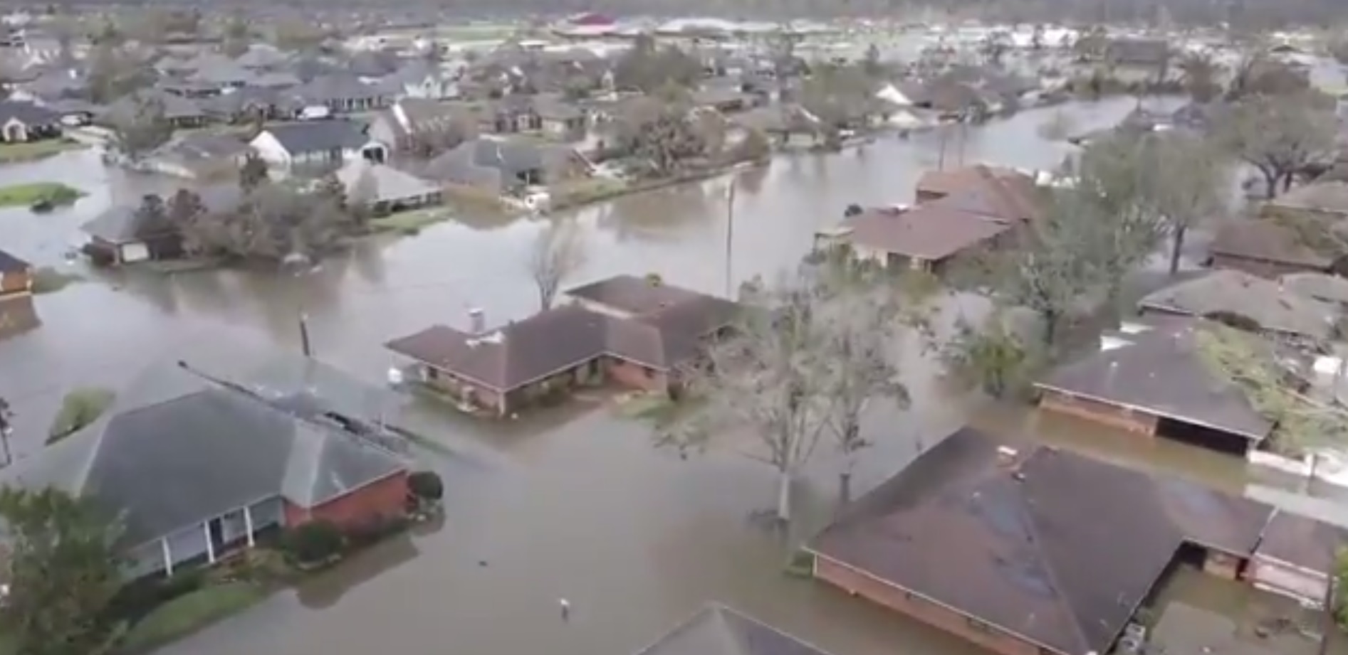 PHOTO Every House In Laplace Louisiana Is Underwater