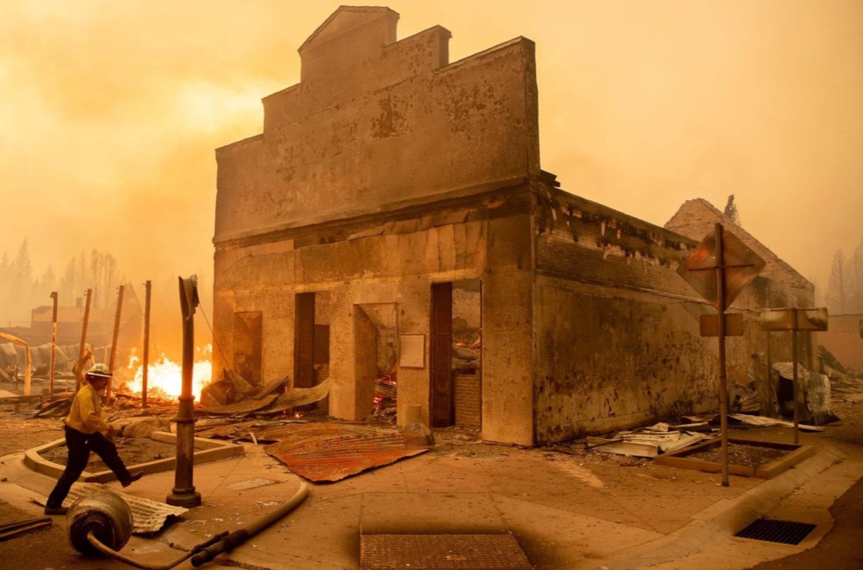 PHOTO Old Building That Was Part Of Ghost Town Is Now Few Remaining Structures In Greenville