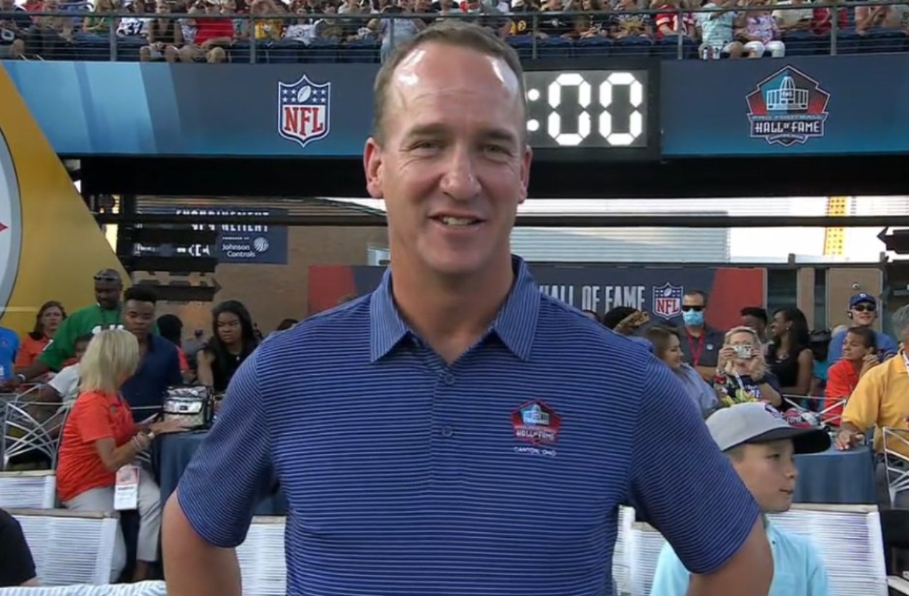 PHOTO Peyton Manning's Forehead Gets Bigger With Every Passing Year