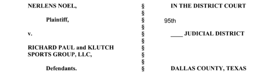 PHOTO Rich Paul Is Being Sued In Dallas County Texas