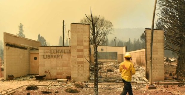 PHOTO What Remains Of Greenville California Library