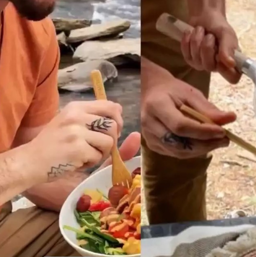 PHOTO Brian Laundrie Has Distinctive Flower Tattoo On His Hand