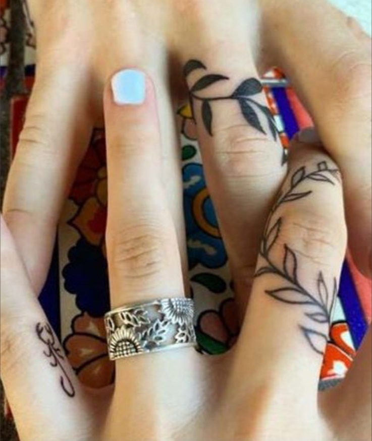 PHOTO Brian Laundrie Has Matching Finger Tattoo With Gabby Petito