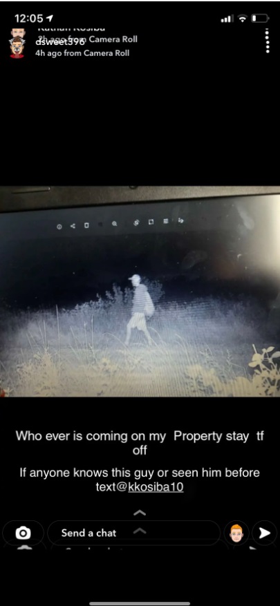 PHOTO Brian Laundrie Walking Barefoot On Trail In Florida In The Middle Of The Night