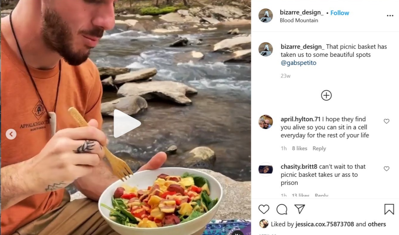 PHOTO Brian Laundrie Wearing Appalachian Trail T-Shirt Proving He's Very Familiar With It