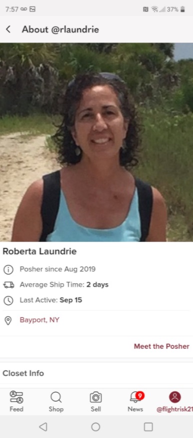 PHOTO Brian Laundrie's Mother Hasn't Been On Poshmark Since September 15 And Is Under A Lot Of Stress From Brian Going Missing