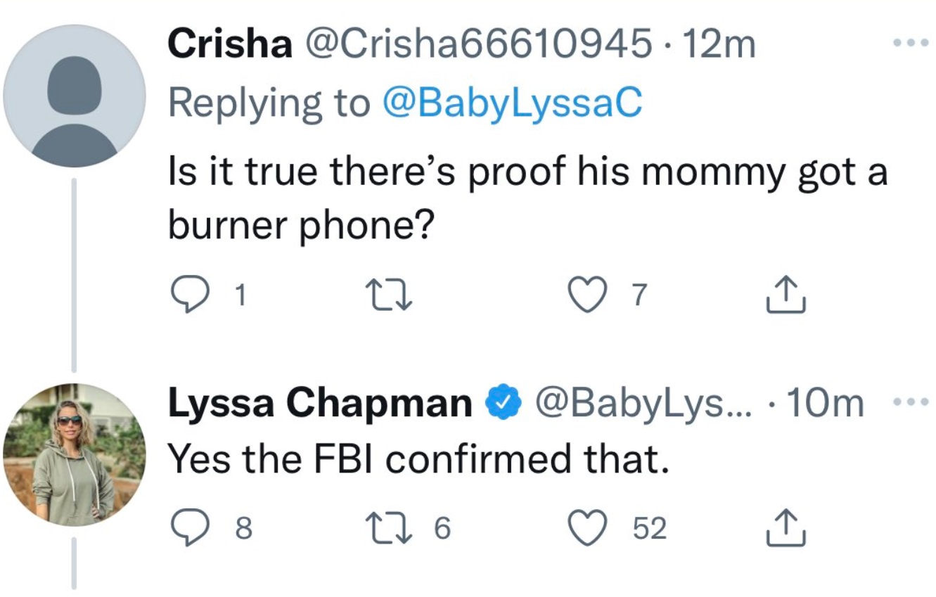 PHOTO FBI Confirms Brian Laundrie's Mom Got Him A Burner Phone But It's Untraceable