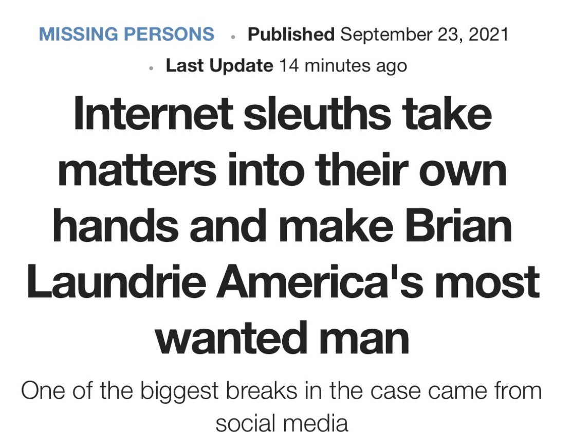 PHOTO Fox News Says Internet Sleuths Are Doing More Investigating Than The Police