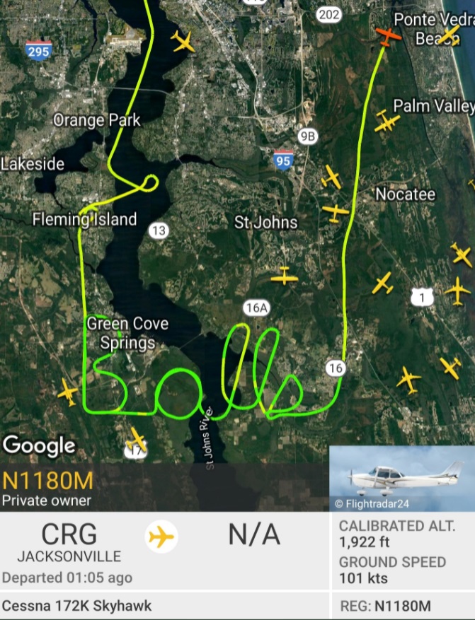 PHOTO Multiple Helicopters Were Flying Over Jacksonville Today Because They Had A Strong Lead He Was There