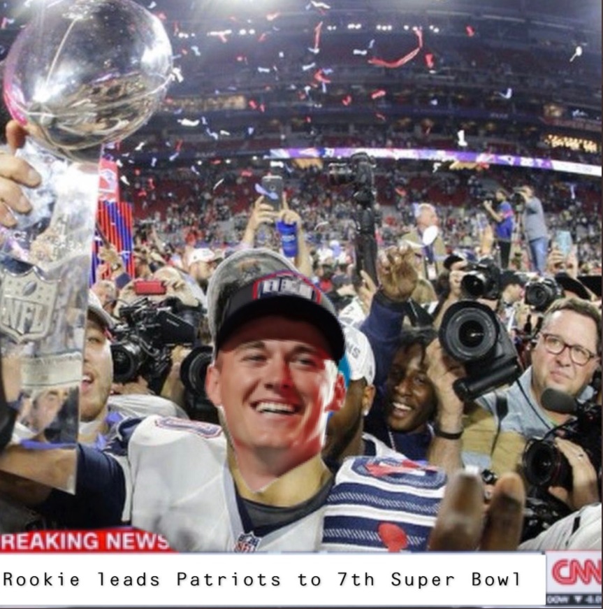 PHOTO Rookie Mac Jones Leads Patriots To 7th Super Bowl Meme