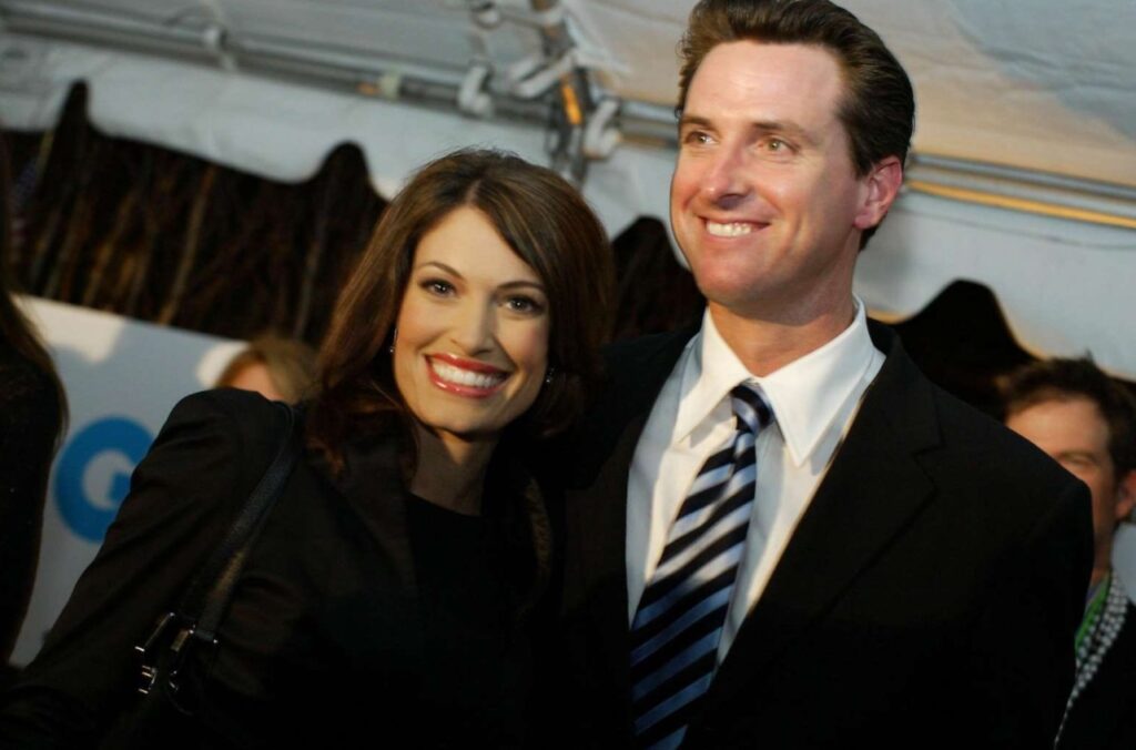 PHOTO Gavin Newsom's ExWife Before She Had Botched Plastic Surgery