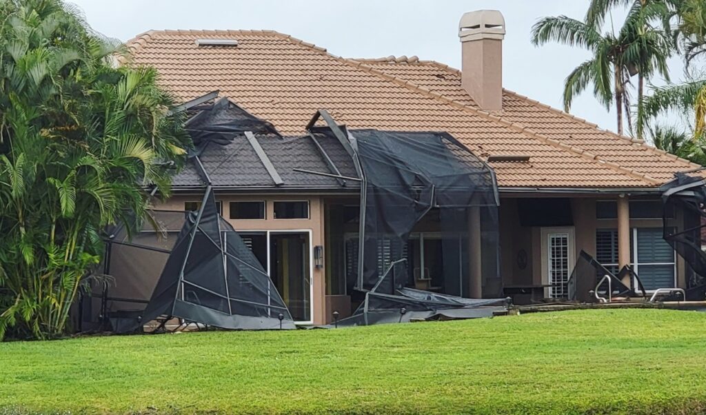 PHOTO Tornado Damage From Gulf Harbour In Fort Myers